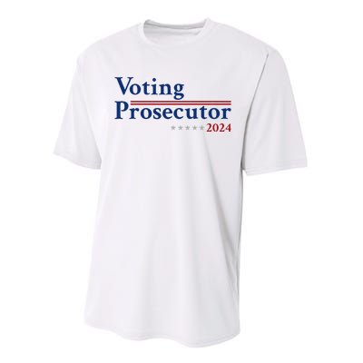 Voting Prosecutor Vote For Kamala Harris 2024 Performance Sprint T-Shirt