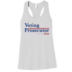 Voting Prosecutor Vote For Kamala Harris 2024 Women's Racerback Tank