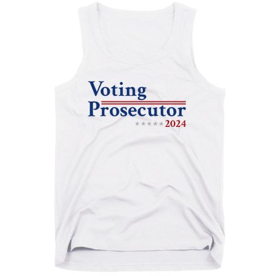 Voting Prosecutor Vote For Kamala Harris 2024 Tank Top