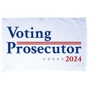 Voting Prosecutor Vote For Kamala Harris 2024 Microfiber Hand Towel