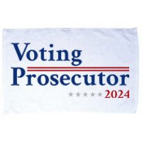 Voting Prosecutor Vote For Kamala Harris 2024 Microfiber Hand Towel