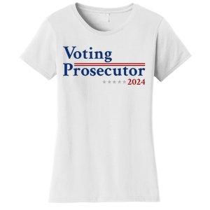 Voting Prosecutor Vote For Kamala Harris 2024 Women's T-Shirt