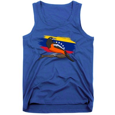 Venezuela Proud Venezuelan Flag Hispanic Colorful Bird Cool Gift Tank Top