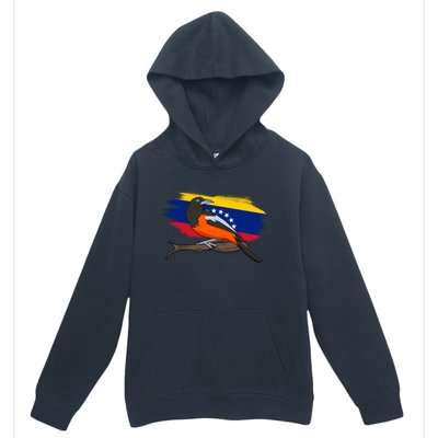 Venezuela Proud Venezuelan Flag Hispanic Colorful Bird Cool Gift Urban Pullover Hoodie