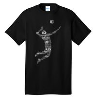 Volleyball Player Tall T-Shirt