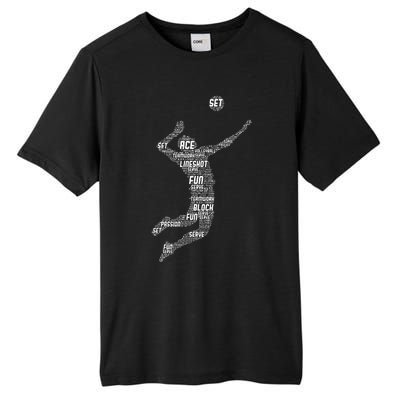 Volleyball Player Tall Fusion ChromaSoft Performance T-Shirt