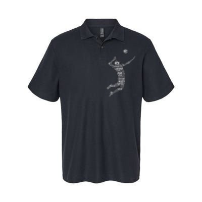 Volleyball Player Softstyle Adult Sport Polo