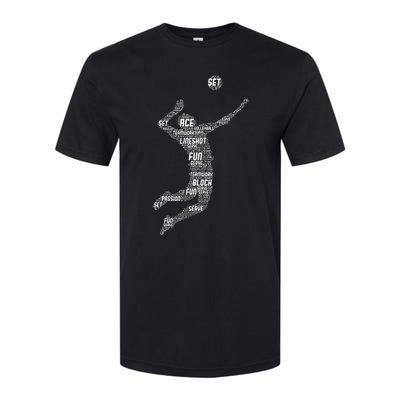 Volleyball Player Softstyle CVC T-Shirt