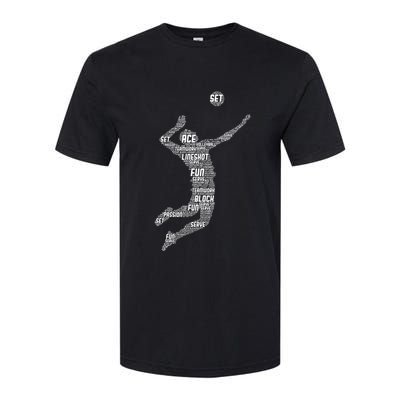 Volleyball Player Softstyle CVC T-Shirt