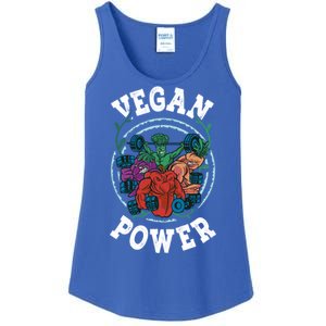 Vegan Power Workout Vegetable Vegan Day Vegetarian Gift Ladies Essential Tank