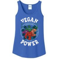 Vegan Power Workout Vegetable Vegan Day Vegetarian Gift Ladies Essential Tank