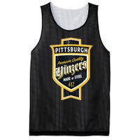 Vintage Pittsburgh Yinzer Beer Label Yinzer Pride Mesh Reversible Basketball Jersey Tank