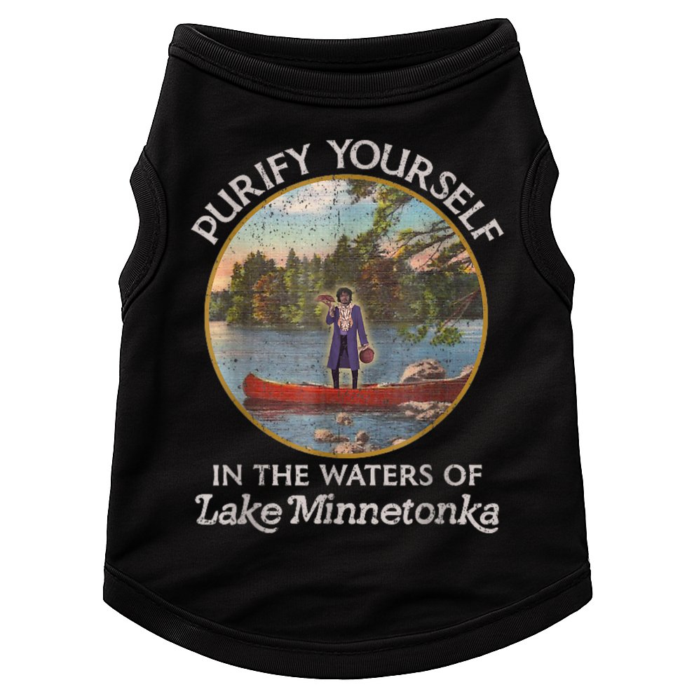 Vintage Purify Yourself In The Waters Of Lake Minnetonka Doggie Tank