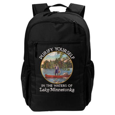 Vintage Purify Yourself In The Waters Of Lake Minnetonka Backpack