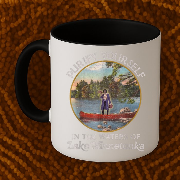 Vintage Purify Yourself In The Waters Of Lake Minnetonka Mug