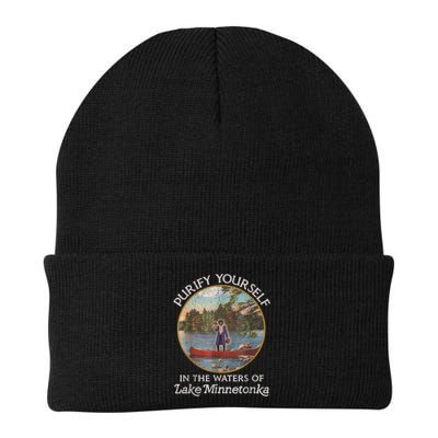 Vintage Purify Yourself In The Waters Of Lake Minnetonka Beanie