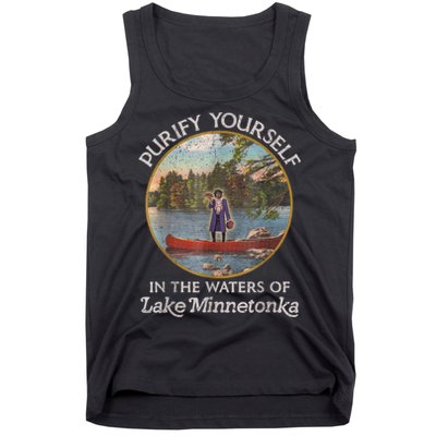 Vintage Purify Yourself In The Waters Of Lake Minnetonka Tank Top