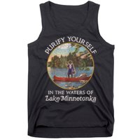 Vintage Purify Yourself In The Waters Of Lake Minnetonka Tank Top