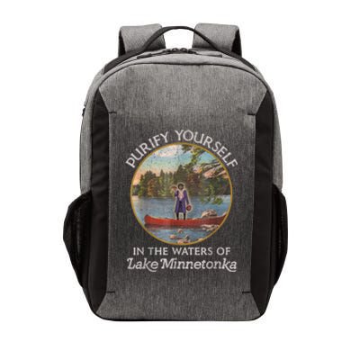 Vintage Purify Yourself In The Waters Of Lake Minnetonka Vector Backpack