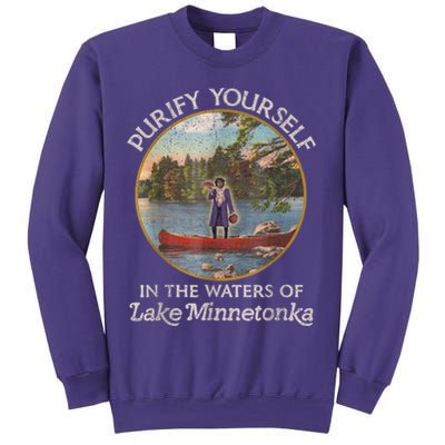 Vintage Purify Yourself In The Waters Of Lake Minnetonka Sweatshirt