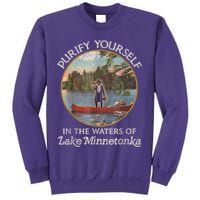 Vintage Purify Yourself In The Waters Of Lake Minnetonka Sweatshirt