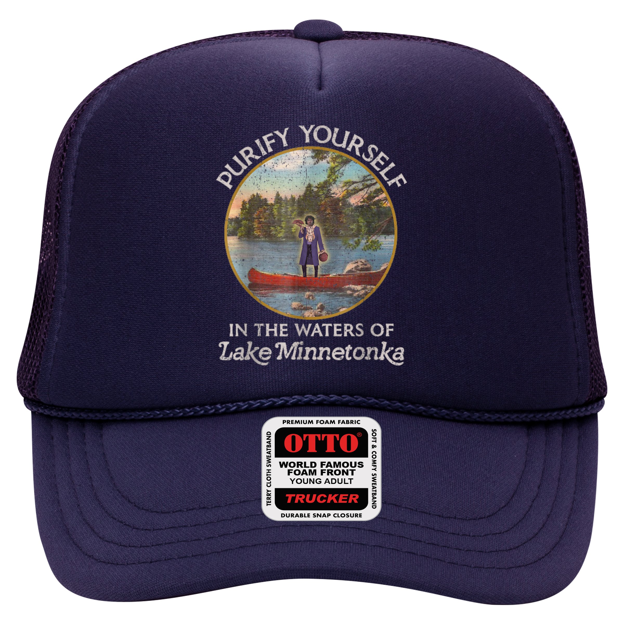 Vintage Purify Yourself In The Waters Of Lake Minnetonka Hat