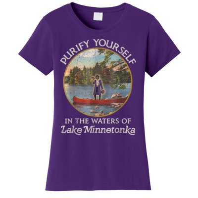 Vintage Purify Yourself In The Waters Of Lake Minnetonka Women's T-Shirt