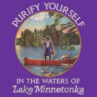 Vintage Purify Yourself In The Waters Of Lake Minnetonka Womens T-Shirt