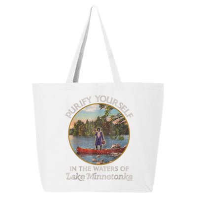 Vintage Purify Yourself In The Waters Of Lake Minnetonka 25L Jumbo Tote