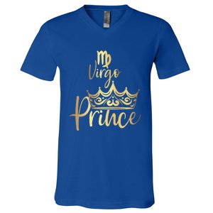 Virgo Prince Zodiac Great Gift V-Neck T-Shirt