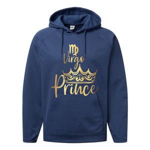 Virgo Prince Zodiac Great Gift Performance Fleece Hoodie