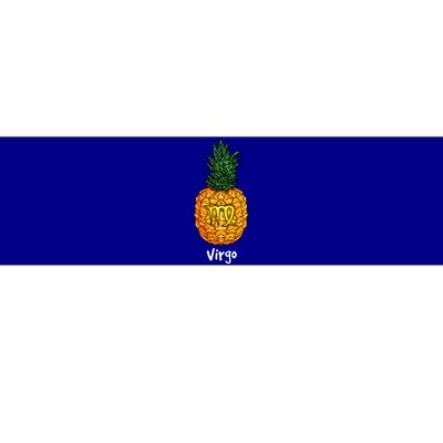 Virgo Pineapple Zodiac Sign Cute Gift Bumper Sticker