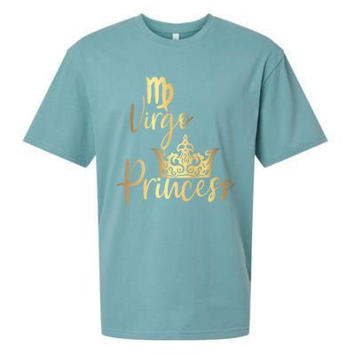 Virgo Princess Zodiac Meaningful Gift Sueded Cloud Jersey T-Shirt