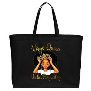 Virgo Queens Are Born In August 23 September 22 Cotton Canvas Jumbo Tote