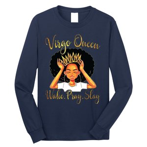 Virgo Queens Are Born In August 23 September 22 Long Sleeve Shirt