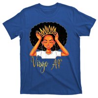 Virgo Queen Af Zodiac Floral Birthday Meaningful Gift T-Shirt