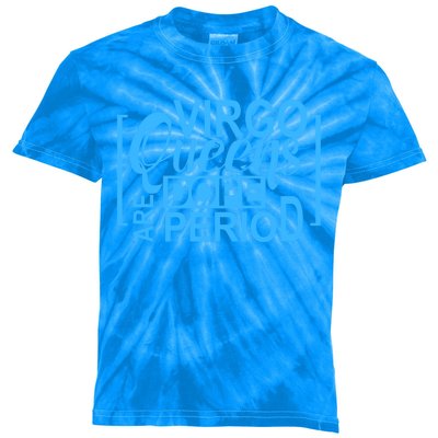 Virgo Queens Are Dope Period Virgos Birthday Funny Fun Gift Kids Tie-Dye T-Shirt