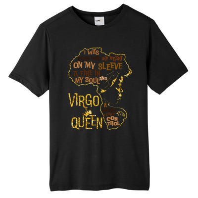 Virgo Queen Birthday Zodiac Costume Black Gift Gift Tall Fusion ChromaSoft Performance T-Shirt