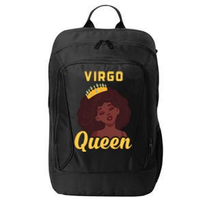 Virgo Queen Birthday Black Gift City Backpack