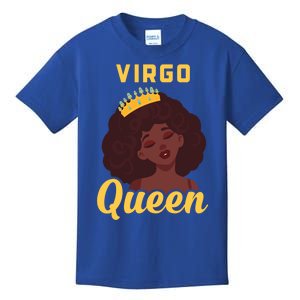 Virgo Queen Birthday Black Gift Kids T-Shirt