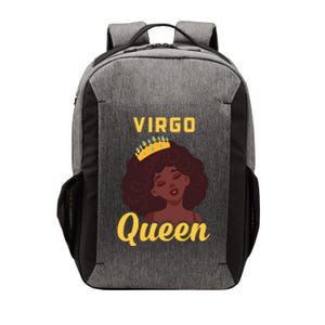 Virgo Queen Birthday Black Gift Vector Backpack