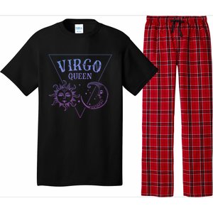 Virgo Queen / Blue Sun And Moon Virgo Birthday Astrology Great Gift Pajama Set