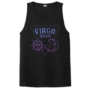 Virgo Queen / Blue Sun And Moon Virgo Birthday Astrology Great Gift PosiCharge Competitor Tank