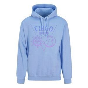 Virgo Queen / Blue Sun And Moon Virgo Birthday Astrology Great Gift Unisex Surf Hoodie