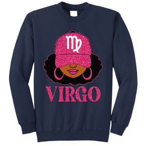 Virgo Queen Birthday Afro Hair Cap Hat Black Women Sweatshirt