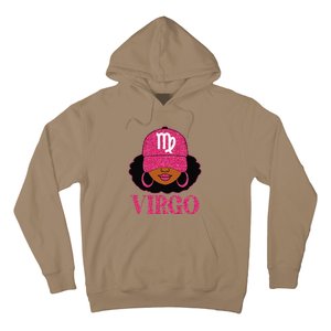 Virgo Queen Birthday Afro Hair Cap Hat Black Women Hoodie