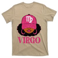 Virgo Queen Birthday Afro Hair Cap Hat Black Women T-Shirt