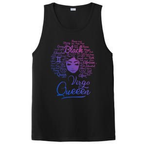 Virgo Queen Black Queen Birthday Funny Gift Zodiac Funny Gift PosiCharge Competitor Tank