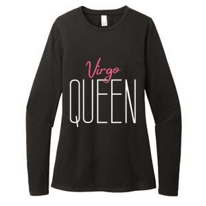 Virgo Queen / Classy Virgo Sign Birthday Astrology Gift Womens CVC Long Sleeve Shirt