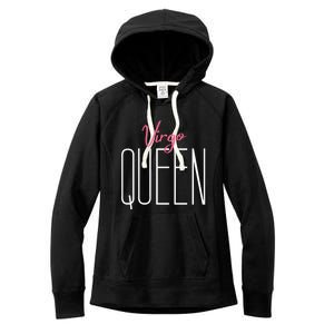 Virgo Queen / Classy Virgo Sign Birthday Astrology Gift Women's Fleece Hoodie